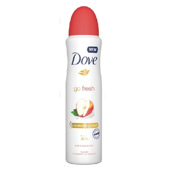 اسپری ضد تعریق داو Dove مدل Go Fresh رایحه سیب حجم 250 میل