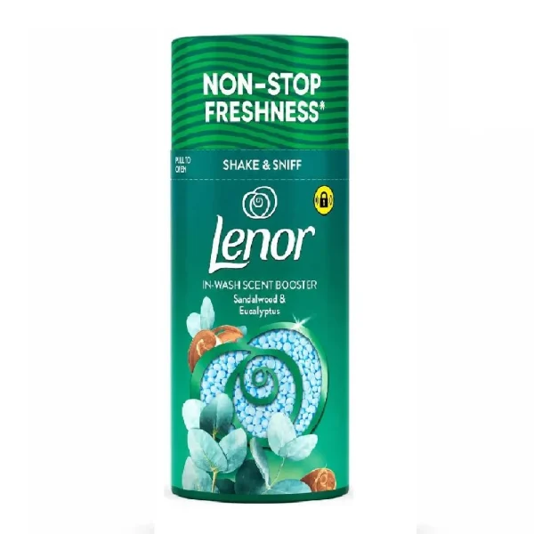 خوشبو کننده لباس لنور Lenor رایحه Sandalwood and Eucalyptus (چوب صندل و اکالیپتوس)