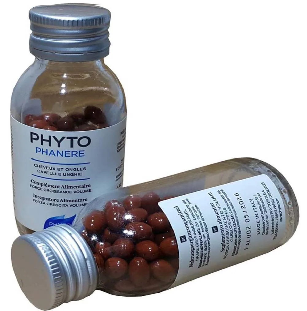 Phytophanere Hair And Nail 120 Caps قرص تقویت کننده مو و ناخن فیتو فانر بسته 120 عددی - تصویر 1