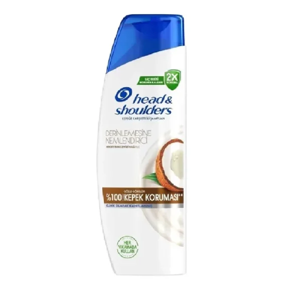 شامپو ضد شوره و آبرسان هد اند شولدرزHead & Shoulders حاوی روغن نارگیل 330 میل