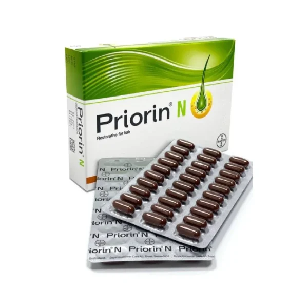 قرص ضد ریزش پریورین (Priorin Kapseln) 120عددی